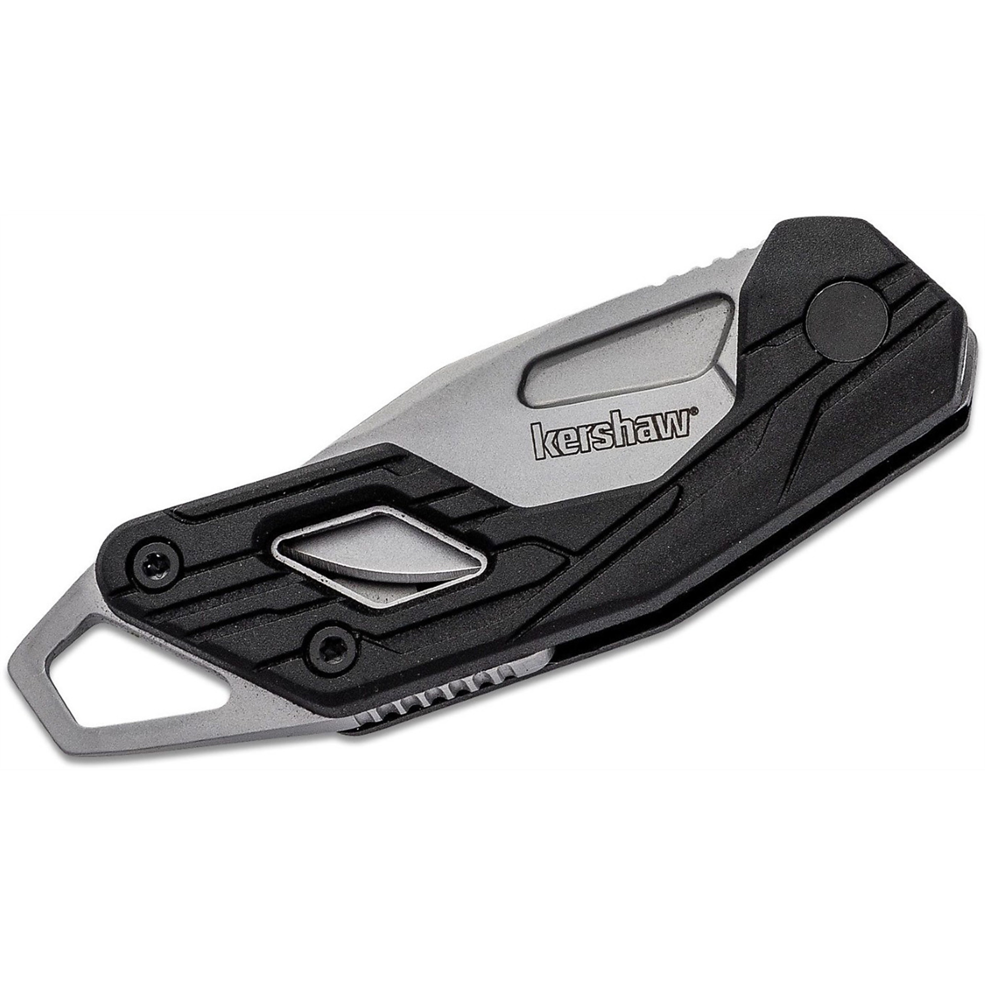 Kershaw Diode Multi-Function Folding Pocket Knife — 1.6in. Drop Point Blade, Manual Open, Black, Model# KER1230X